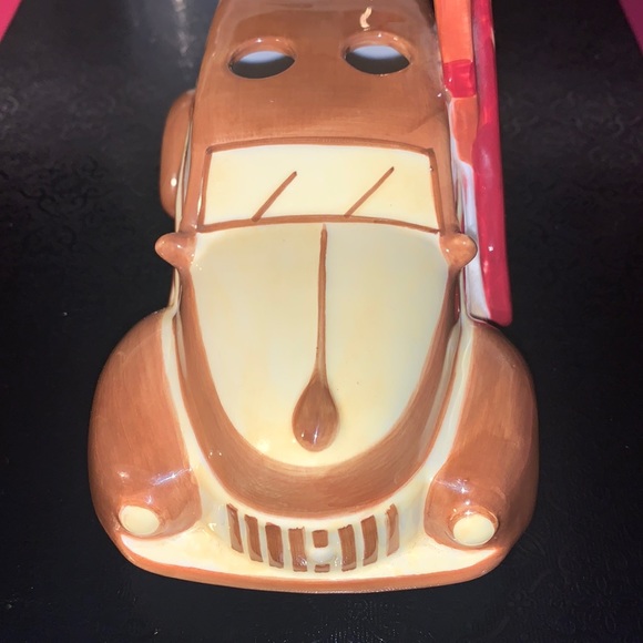 Surfer Beach Bum Studebaker Woody Station Wagon Toothbrush / Pen Pencil Holder - Picture 4 of 6